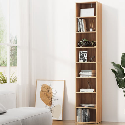 Artiss Bookshelf 8 Tiers MILO Pine.