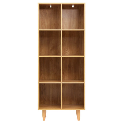 Artiss Bookshelf Bookcase 4 Tiers LEOR Pine.