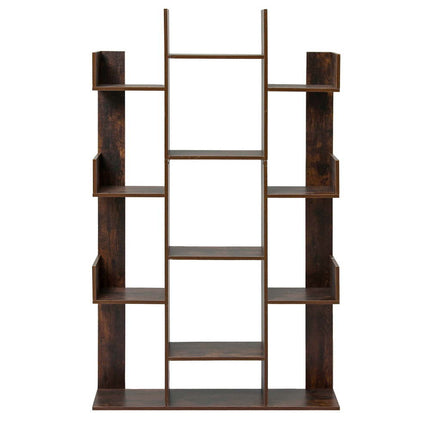 Artiss Tree-Shaped Bookshelf ROMI Walnut.