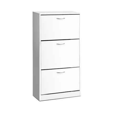 Artiss Shoe Rack Cabinet 36 Pairs Adjustable Shelves Ivy.
