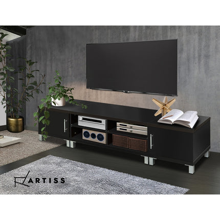 Artiss TV Cabinet Entertainment Unit 190cm Black Danson.