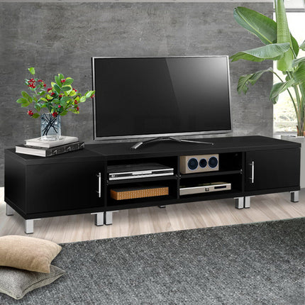 Artiss TV Cabinet Entertainment Unit 190cm Black Danson.