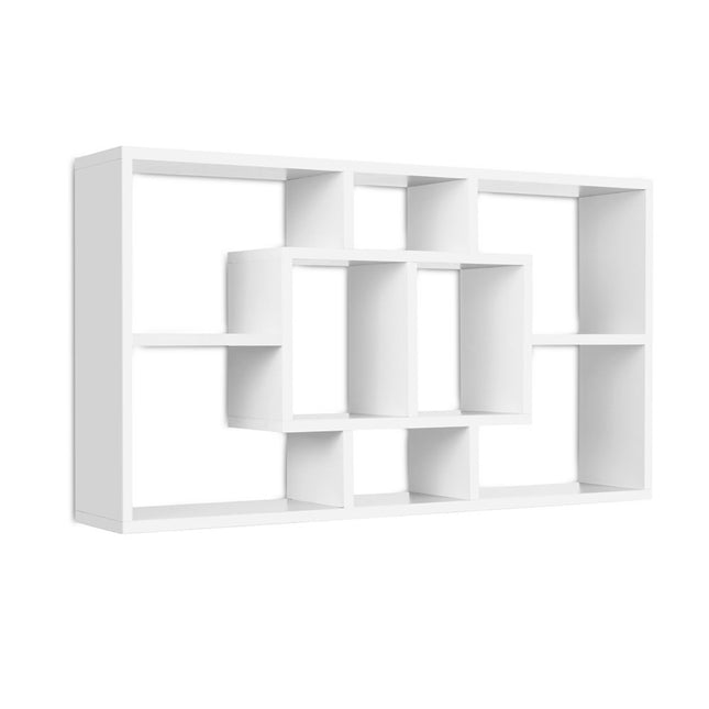 Artiss Floating Wall Shelves Bookshelf White.