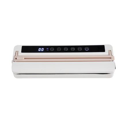 Devanti Food Vacuum Sealer Machine Fresh Storage Auto Seal Slide Cutter 6 Modes White.