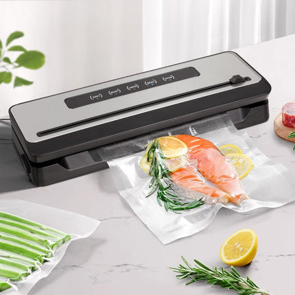 Devanti Food Vacuum Sealer Machine Fresh Storage Sealing Cutter Bags 4 Modes.