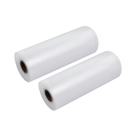 2 Rolls Food Vacuum Sealer Bags Storage Saver Heat Sealing Bag Pack 15CMX6M.