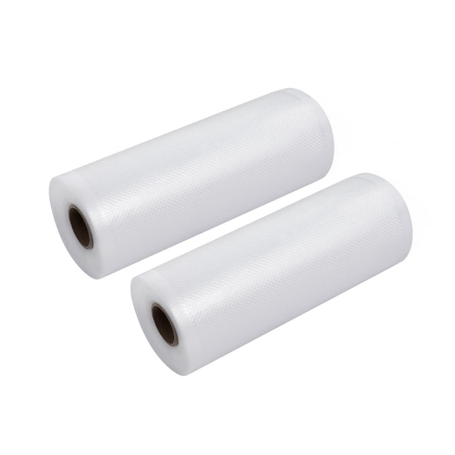 2 Rolls Food Vacuum Sealer Bags Storage Saver Heat Sealing Bag Pack 15CMX6M.