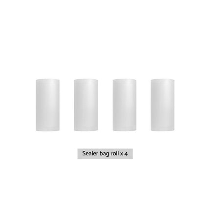 4 Rolls Food Vacuum Sealer Bags Storage Saver Heat Sealing Bag Pack 15CMX6M.