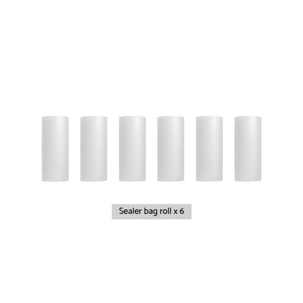 6 Rolls Food Vacuum Sealer Bags Storage Saver Heat Sealing Bag Pack 15CMX6M.