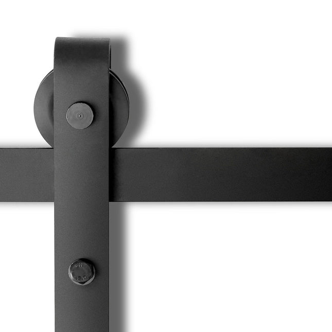 Cefito Sliding Barn Door Hardware Track Set 2.44m.