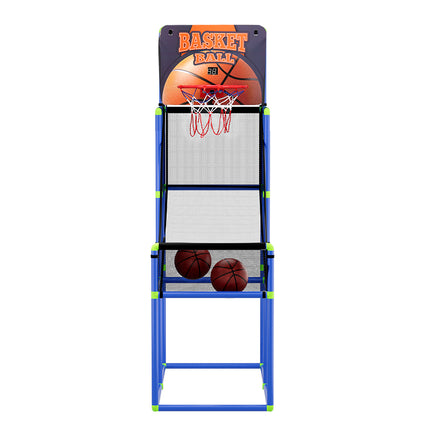 Basketball Arcade Game Electronic Scorer 3 Games Adjustable Kids Blue.