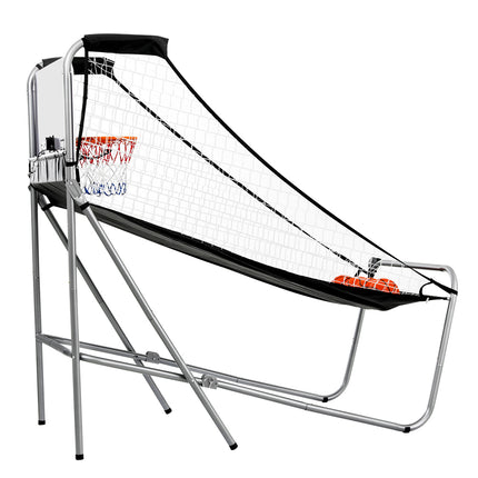 Basketball Arcade Game Electronic Scorer 8 Games Double Shoot Grey.