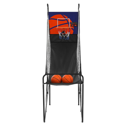 Basketball Arcade Game Electronic Scorer 8 Games Double Shoot Grey.