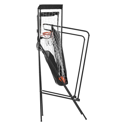Basketball Arcade Game Electronic Scorer 8 Games Double Shoot Grey.