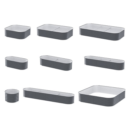 Green Fingers Garden Bed 9 In 1 Modular Planter Box 40CM height.