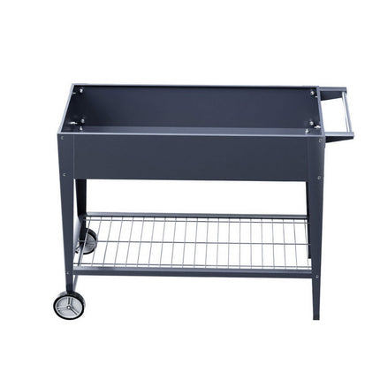 Green Fingers Raised Garden Bed x2 Elevated 100X40X80cm Planter Box Raised Container Herb.