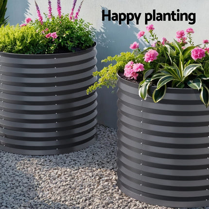 Green Fingers Garden Bed 80X68cm Planter Box.