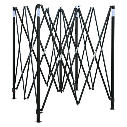 Instahut Gazebo Pop Up Marquee 3x3 Folding Tent Wedding Gazebos 500D White.