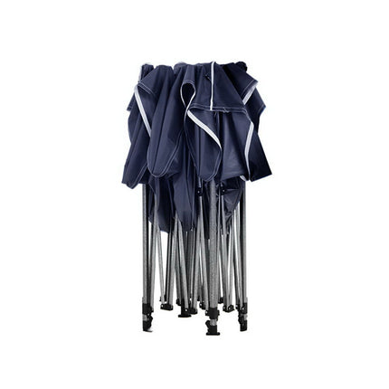 Instahut Gazebo Pop Up Marquee 3x6 Folding Tent Gazebos Camping 500D Oxford Navy.