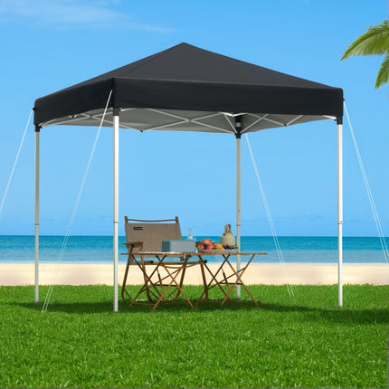 Instahut Gazebo 2x2m Outdoor Patio Garden Marquee Shade Black.