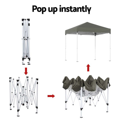 Gardeon Hammock Chair Swing Camping Mesh Cream.