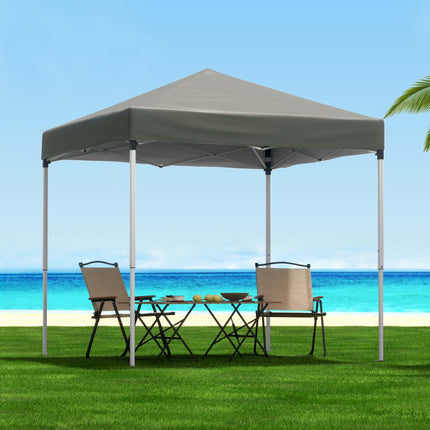 Gardeon Hammock Chair Swing Camping Mesh Cream.