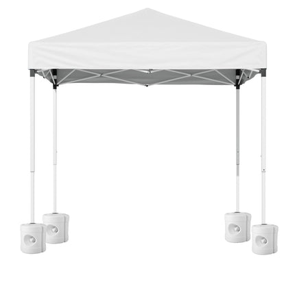 Instahut Gazebo 2x2m Outdoor Patio Garden Marquee Shade w/ Base Pods White.