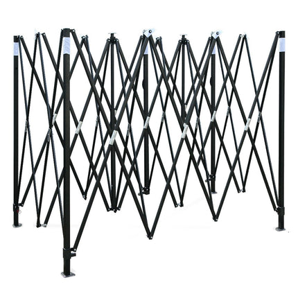 Instahut Gazebo Pop Up Marquee 3x4.5 Folding Tent 500D Oxford Fabric White.
