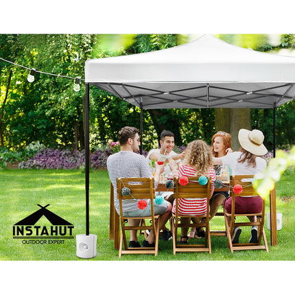 Instahut Gazebo Base Pod Kit Pop Up Marquee Set Outdoor Wedding Tent Canopy Leg 4 pcs.