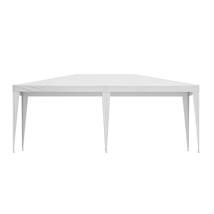 Instahut Gazebo 3x6m Wedding Party Marquee Tent Outdoor Event Camping Canopy Shade White.