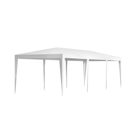 Instahut Gazebo 3x9 Wedding Party Marquee Tent Outdoor Event Camping Shade White.