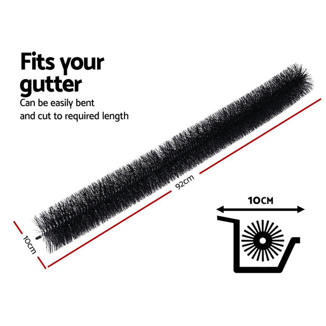 Gardeon Gutter Guard Brush 16M 92X10cm 18PCS.