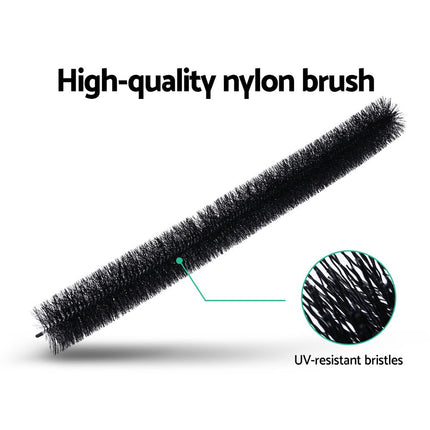 Gardeon Gutter Guard Brush 22M 92X10cm 24PCS.