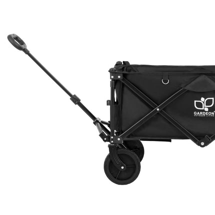 Gardeon Garden Cart with Opening Rear Black.