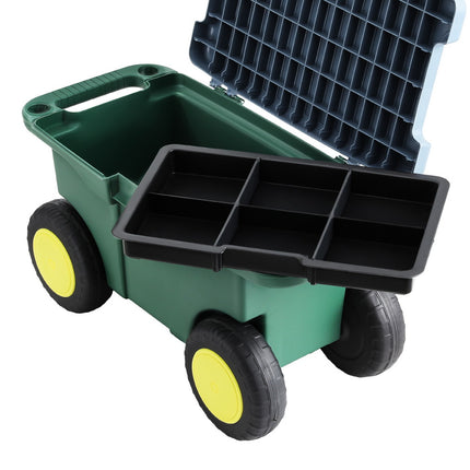 Gardeon Garen Tool Storage Cart 3-In-1 Green.
