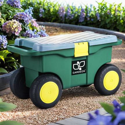 Gardeon Garen Tool Storage Cart 3-In-1 Green.