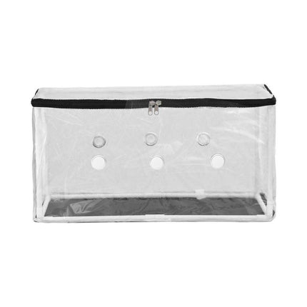 Green Fingers Mini Greenhouse 50x25x25cm PVC Cover for Mushrooms Succulents.