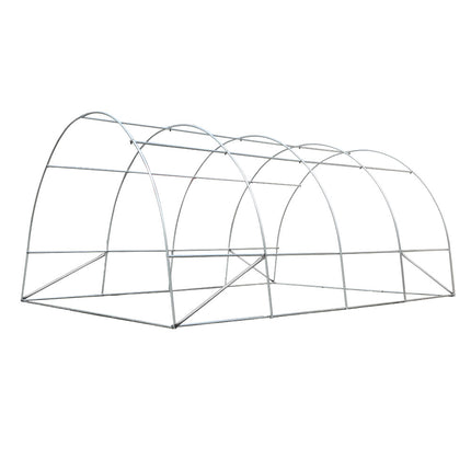 Green Fingers Greenhouse 4x3x2M Walk in Green House Tunnel Plant Garden Shed Dome.