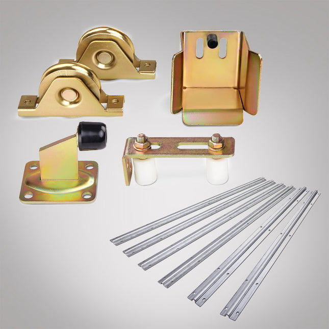 Roller Guide Gate Opener Track Stopper Sliding Hardware Accessories.