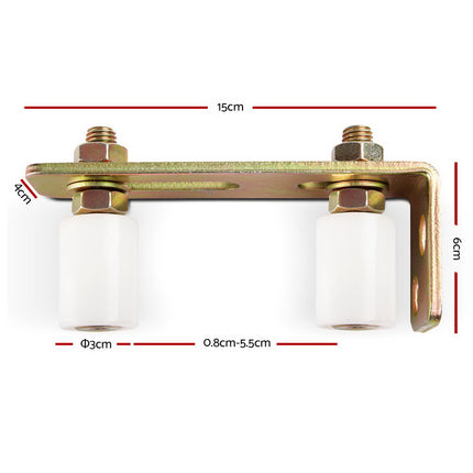 Roller Guide Gate Opener Track Stopper Sliding Hardware Accessories.