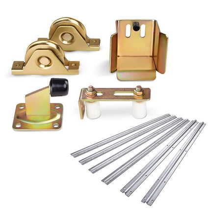 Roller Guide Gate Opener Track Stopper Sliding Hardware Accessories.