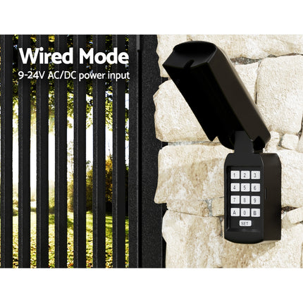 Universal Wireless Wired Keypad Security Control For Gate Opener.