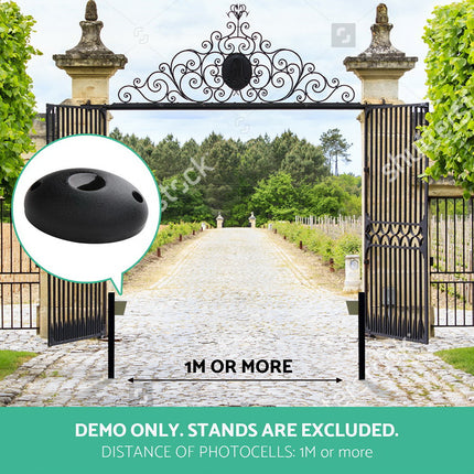 Infrared Photocell Swing Sliding Gate Door Sensor Open Security Beam.