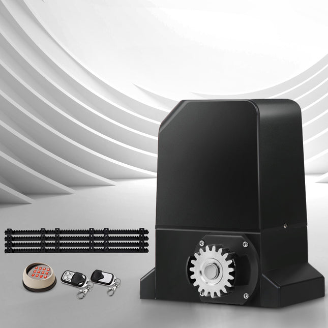 LockMaster Automatic Sliding Gate Opener Kit Keypad 4M 1000KG.