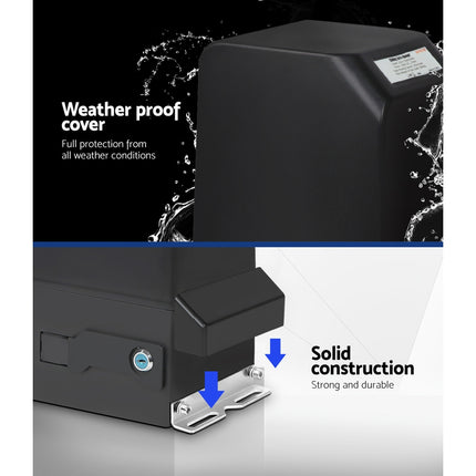 LockMaster Automatic Sliding Gate Opener Kit Keypad 4M 1000KG.