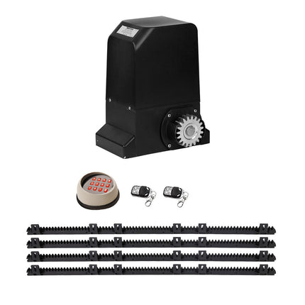 LockMaster Automatic Sliding Gate Opener Kit Keypad 4M 1000KG.