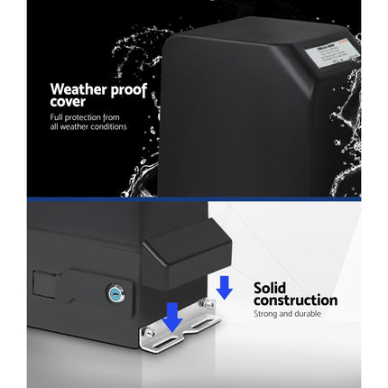 LockMaster Automatic Sliding Gate Opener Kit 6M 1000KG.