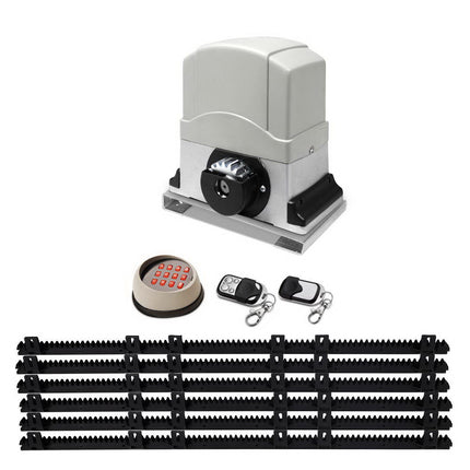 LockMaster Automatic Sliding Gate Opener Kit Keypad 6M 1200KG.