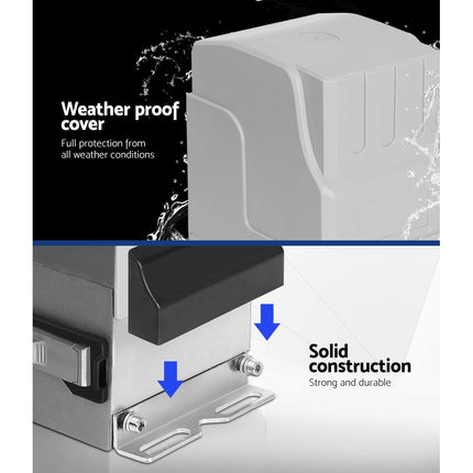 LockMaster Automatic Sliding Gate Opener Kit 6M 1800KG.