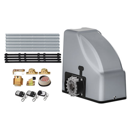 LockMaster Electric Sliding Gate Opener 800KG Keypad 4M.